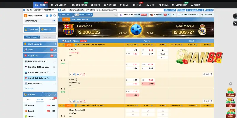 Kinh nghiệm soi kèo Thể thao từ cao thủ Man88